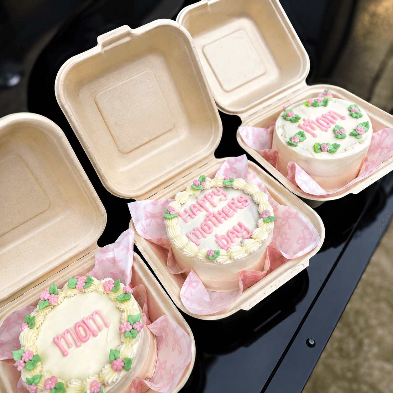 Frosted Bakery mini cakes